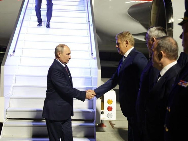 Владимир Путин прибыл в регион ночью | Источник: правительство Новосибирской области