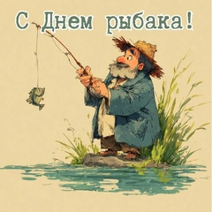 Рыба моей мечты: красивые открытки на День рыбака
