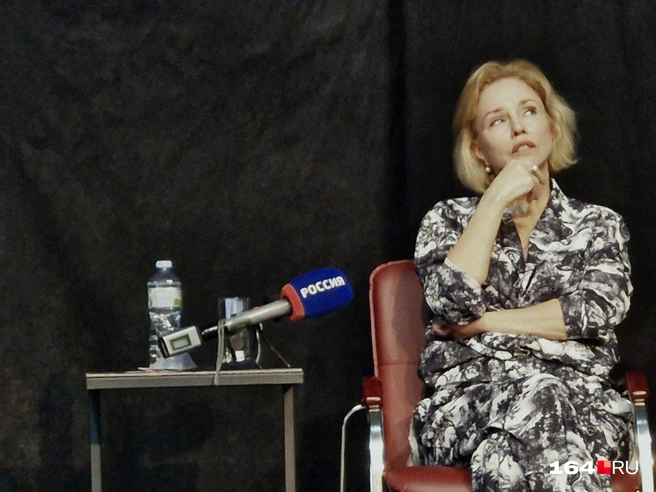 Марина Зудина ярко проживала все эмоции | Источник: Виктория Федорова / 164.RU