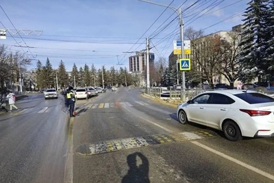 22-летнюю девушку сбили на зебре в час пик в Ставрополе