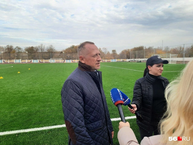 Министр физической культуры и спорта Оренбургской области Олег Панькин | Источник: Анастасия Баринова / 56.RU