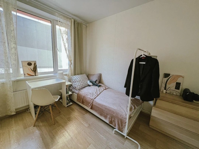 Спальное место, которое снимала Евгения | Источник: INSIGHT Home / Vk.com