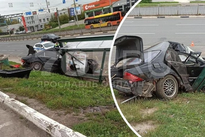 Остановку у «Рио» в Ярославле снесли после ДТП