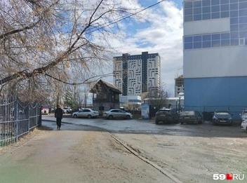 Путь от общежития к остановке | Источник: Ольга Якунчева