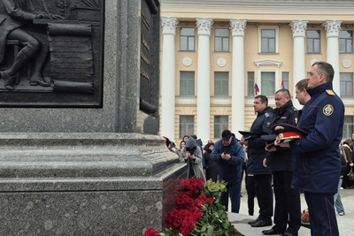 И.о. руководителя СК принял участие в открытии памятника Державину