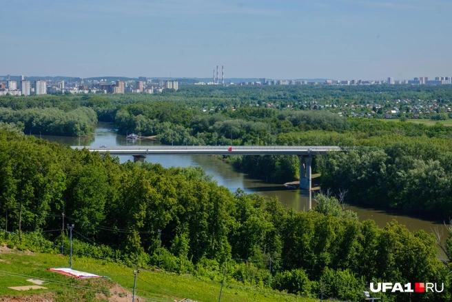 Восточный выезд хорошо видно | Источник: Булат Салихов / UFA1.RU