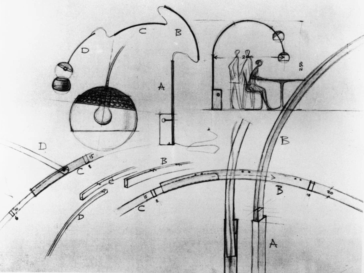 Культовый объект: светильник Arco братьев Кастильони (фото 2) | Источник: FLOS