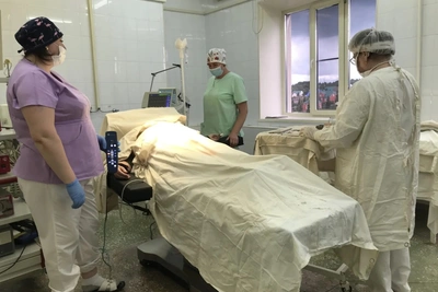Новое оборудование для операционного блока поступило в Городищенскую больницу