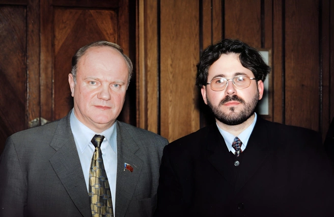 Николай Пушилин с Геннадием Зюгановым | Источник: Предоставлено Николаем Пушилиным