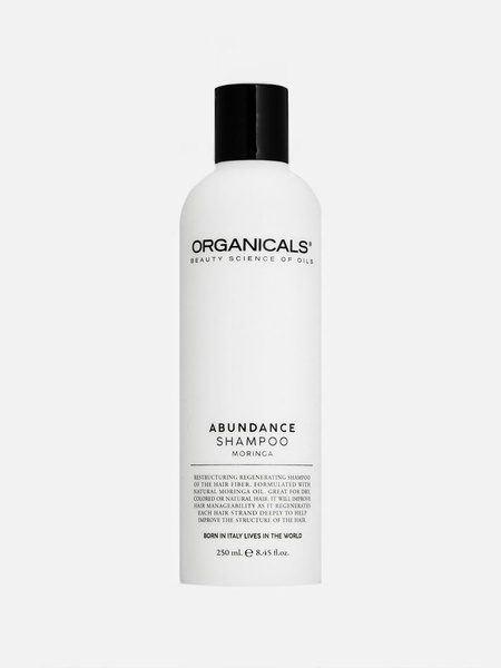  Шампунь для волос Moringa Shampoo, Organicals