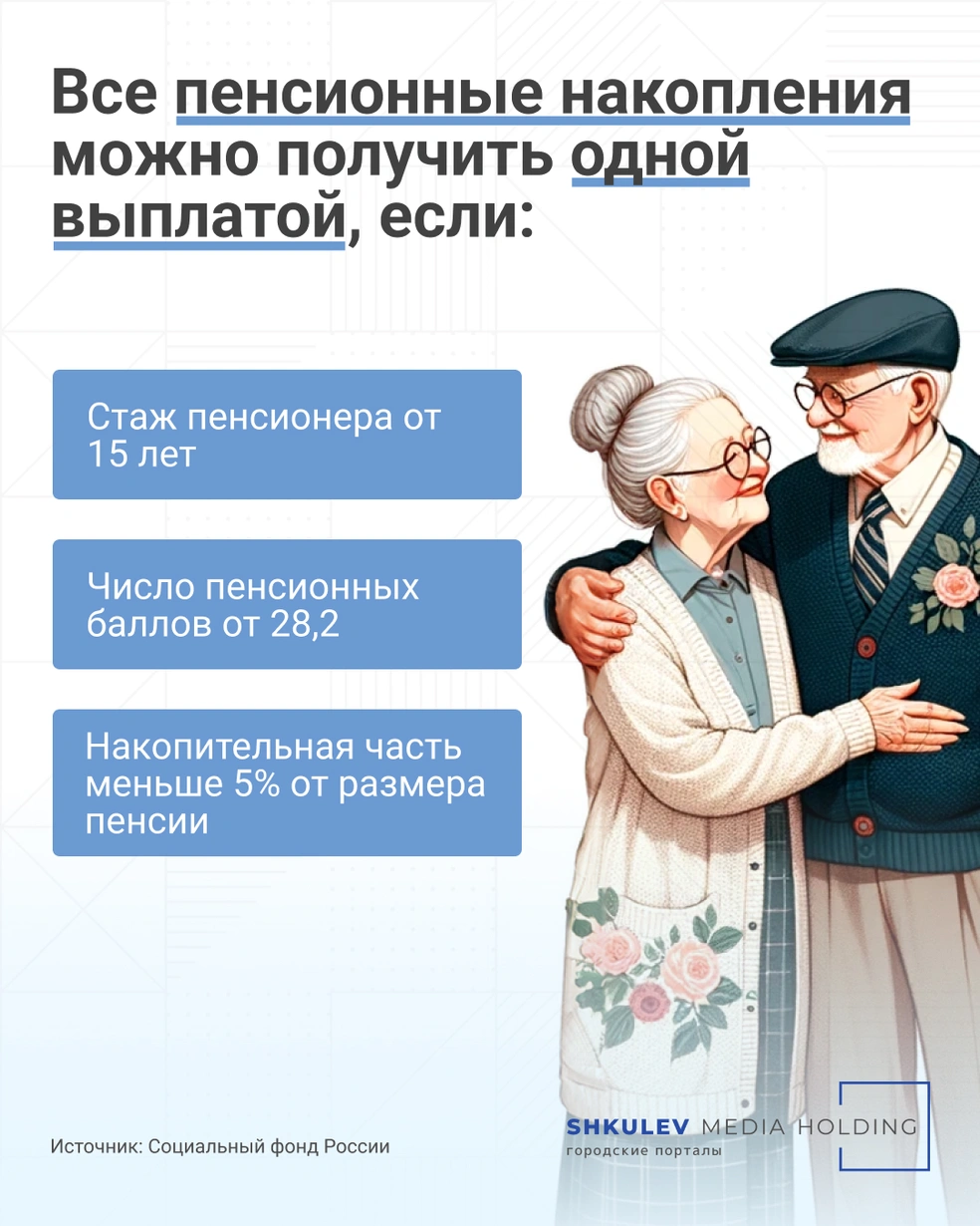 Как забрать накопительную часть пенсии одной выплатой до выхода на пенсию -  26 апреля 2024 - НГС24.ру