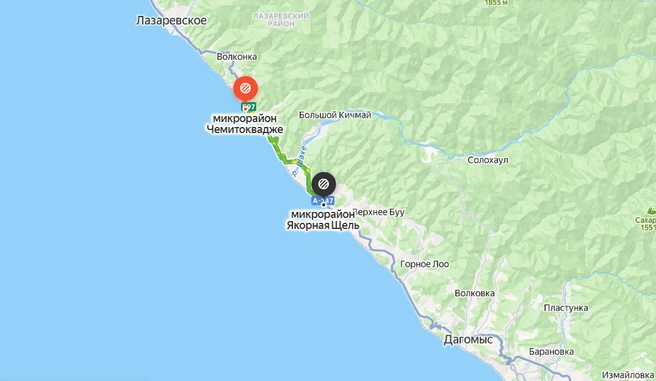 Участок закроют на несколько дней | Источник: «Яндекс.Карты»