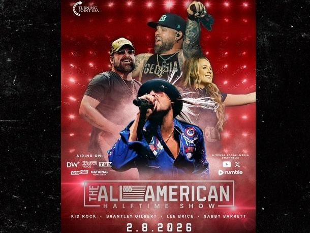 Kid Rock — хедлайнер шоу Turning Point USA в перерыве Супербоула | Источник: Getty