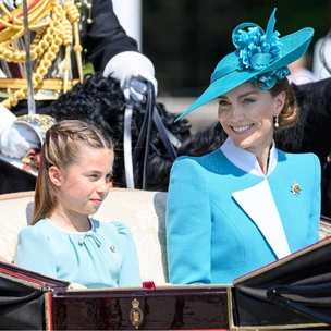 Кейт Миддлтон с детьми появилась на церемонии Trooping the Colour 2025