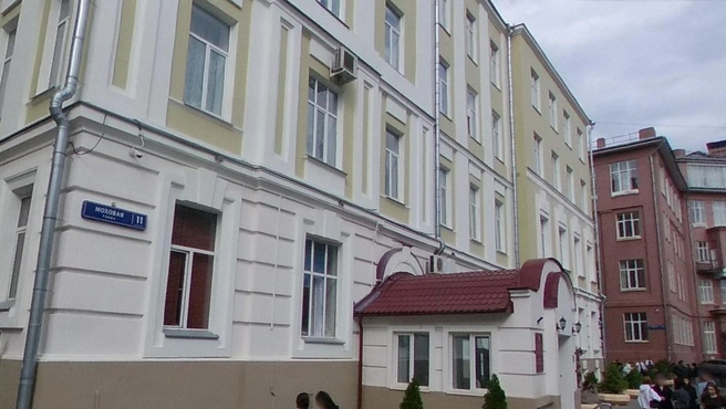 Из-за вспышки кори в МГУ закрыли один из корпусов | Источник: «Яндекс Панорамы»