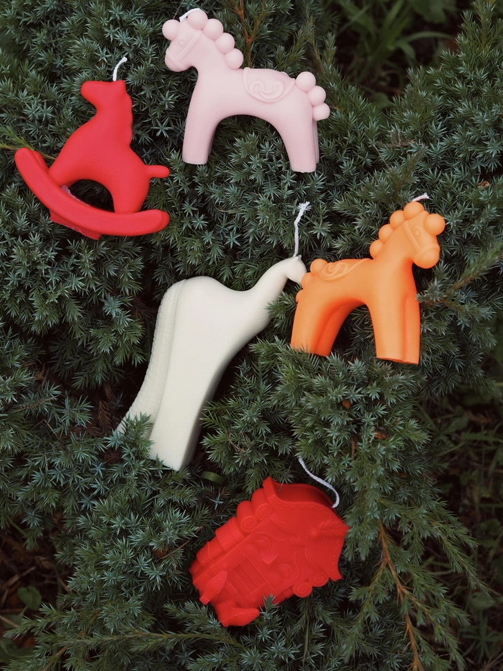 Щелкунчик и лошадка: новогодняя коллекция свечей от Sense You