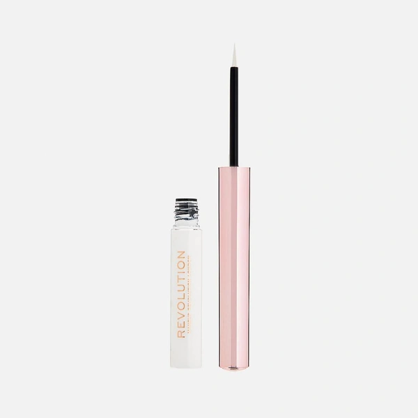 MakeUp Revolution ПОДВОДКА ДЛЯ ГЛАЗ Super Flick Liquid Eyeliner White 