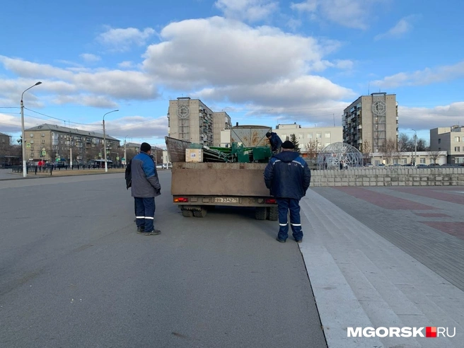 Елок на площади будет много | Источник: Анна Лялькова / MGORSK.RU