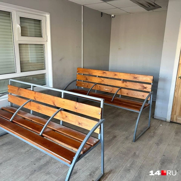 Две скамейки | Источник: Илья Константинов / 14.RU