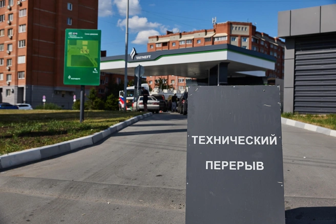 Иногда на заправках нет топлива | Источник: Александр Ощепков / NGS.RU