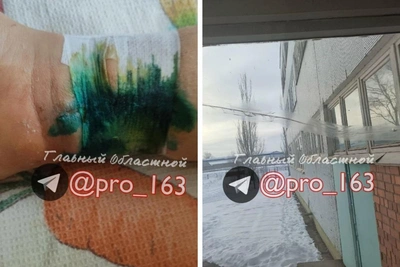 Tolyatti school window falls, injuring child's arm