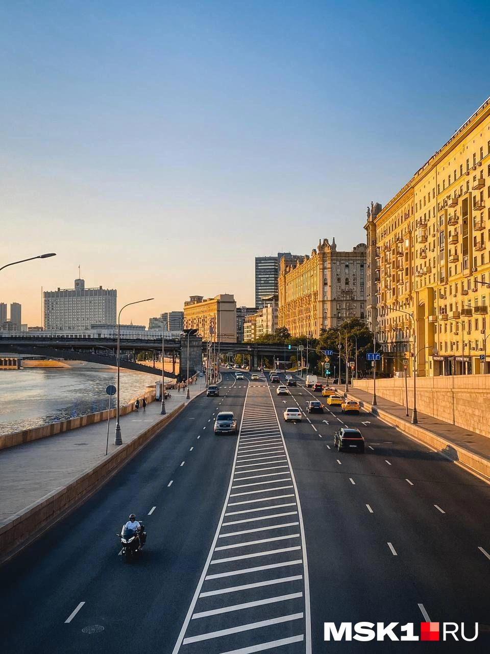 Утренняя Москва | Источник: Мария Брезинская