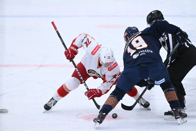 Итог первой двадцатиминутки&nbsp;— 1:0 в пользу «ЮУ» | Источник: ХК «Южный Урал» Орск / t.me