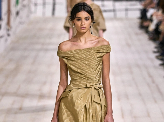 10 платьев Dior Haute Couture из муара