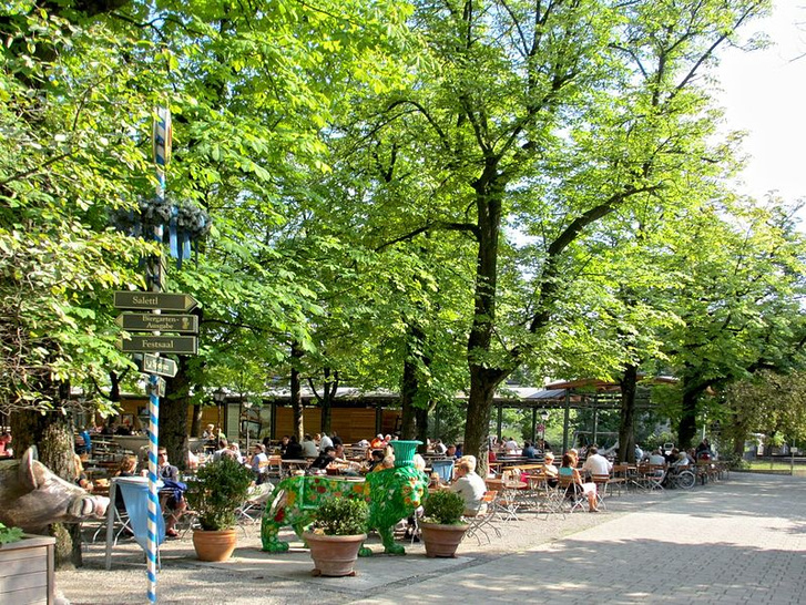 Топ-10 пивных садов Мюнхена