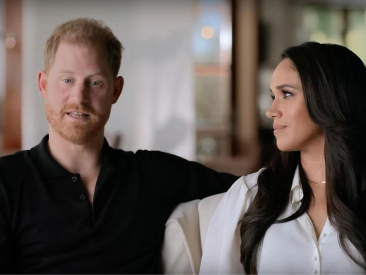 Меган и Гарри в фильме для Netflix, 2022 год