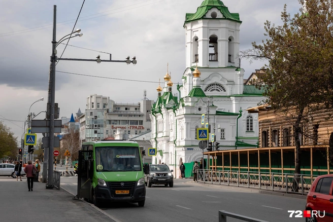 Около 30% всего автопарка города составляют маршрутки | Источник: Ирина Шарова / 72.RU