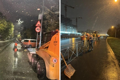 Дороги Новосибирска перевели на зимний режим