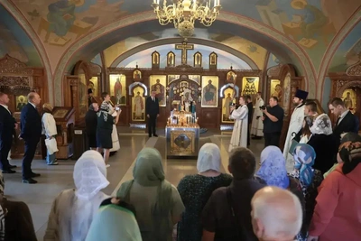 В Успенском соборе Тулы прошла панихида по погибшим при атаке БПЛА