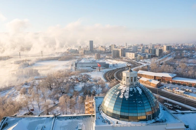 В Красноярске прогнозируют ветер до 18 м/с