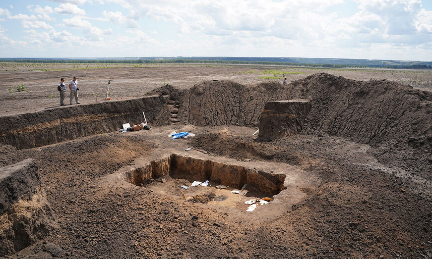 Под Воронежем археологи обнаружили останки скифского воина