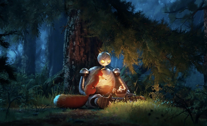 кадр из мультфильма «Дикий робот»