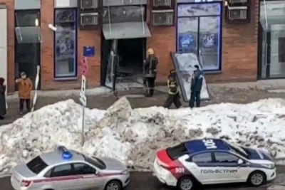 В Подмосковье прогремел взрыв в отделении банка