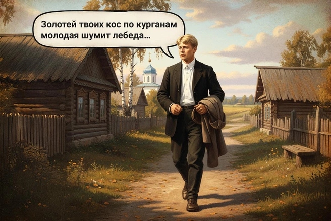 Насколько хорошо вы знакомы с творчеством Есенина | Источник: Полина Авдошина / Городские медиа