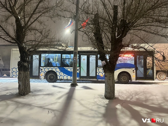 Пассажиры в автобусах, кажется, уже перестали куда-либо спешить | Источник: Арина Рязанова / V1.RU