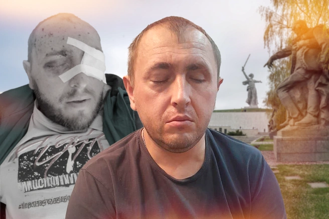 Павлу Подгрушнему после тяжелого ранения очень сложно передвигаться без сопровождения | Источник: Мария Романова / Городские медиа