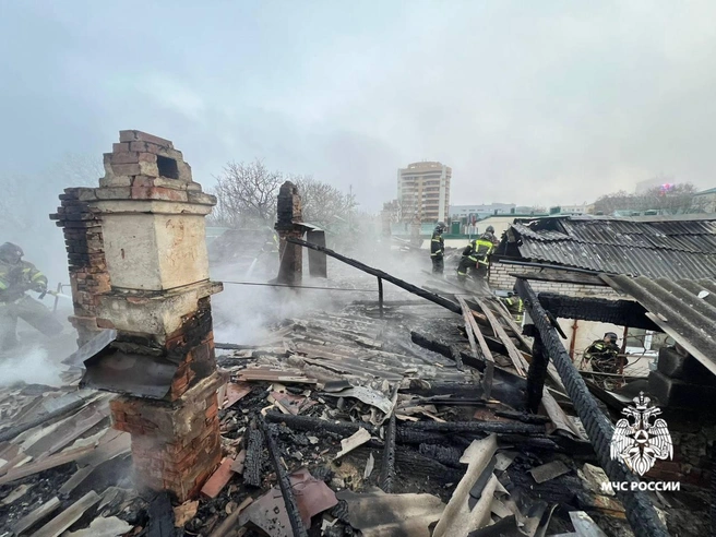 кадры с места тушения | Источник: ГУ МЧС России по Ставропольскому краю