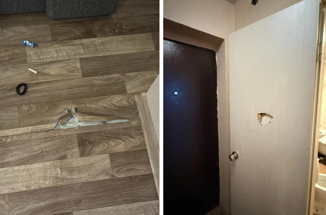 Квартира после проживания мужчины | Источник: героиня публикации