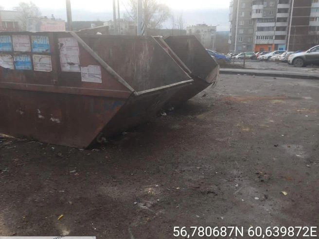 Так площадка выглядела после жалобы жильцов. | Источник: пресс-служба «Спецавтобазы»