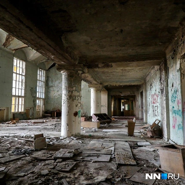 В здании не раз происходили пожары | Источник: Наталья Бурухина / NN.RU