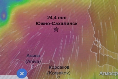 Синоптики назвали время ухода циклона с Сахалина