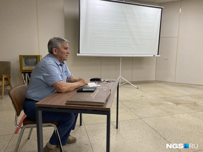 Председатель Совета ННЦ посоветовал не забывать, что проект в первую очередь разрабатывали для студентов | Источник: Эмиль Фукс / NGS.RU