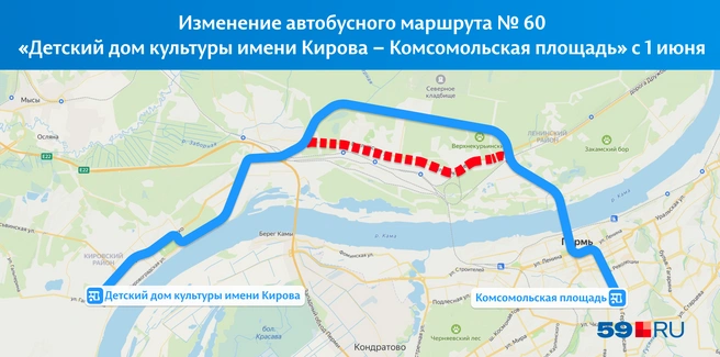60-й ускорят по Якутской, чтобы быстрее перевозить людей из Кировского района | Источник: «Яндекс.Карты»