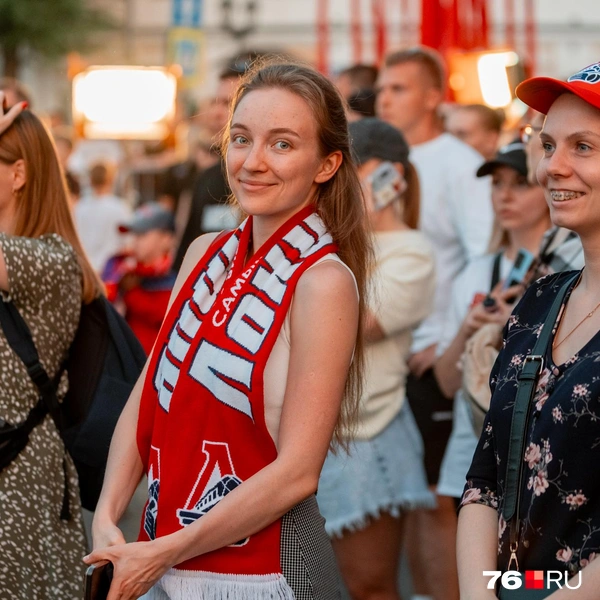 С такой красивой поддержкой не удивительно, почему ярославцы&nbsp;— дважды чемпионы | Источник: Александр Куренной / 76.RU