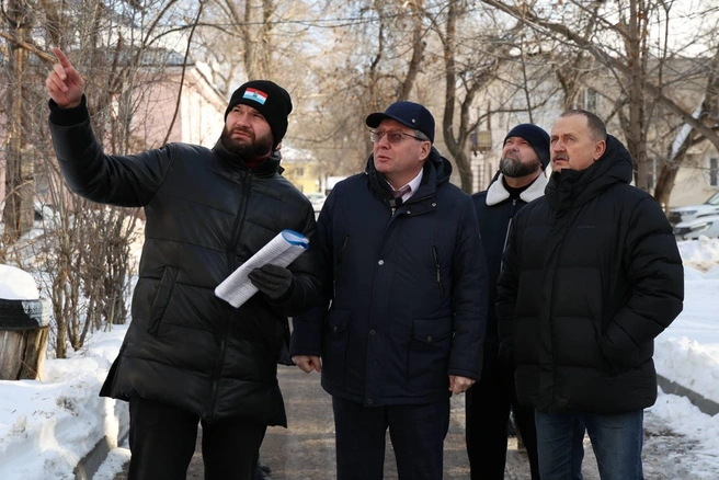 Заместитель мэра проверил состояние недавно отремонтированных зданий | Источник: администрация городского округа Самара