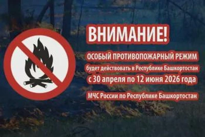 В Башкортостане введён повышенный режим пожарной безопасности